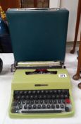 A vintage Olivetti letters 32 typewriter