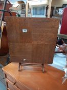A 1960's Merridew teak foldable side table COLLECT ONLY