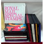 A quantity of Royal Mail stamp books, 11, 12, 13, 19, 21, 1990, 1991 and 1992 have their stamps, all