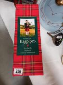 Boxed junior playable bagpipes by Gold Brothers, Kirkcaldy