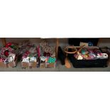 A large lot of craft and Christmas items COLLECT ONLY