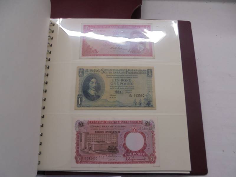 An excellent collection of world bank notes including UK, Asia, USA, Africa etc., 7 albums, - Image 43 of 75