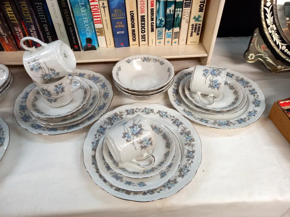 A Mitterteich Bavaria bone china tea set - Image 3 of 3