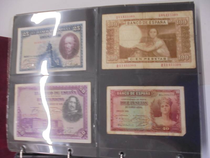 An excellent collection of world bank notes including UK, Asia, USA, Africa etc., 7 albums, - Image 71 of 75