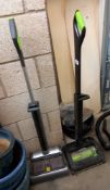 A 22V air ram & G-Tech vacuum cleaners, No chargers, as seen, COLLECT ONLY
