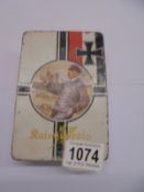 A rare WW1 German Kaiserprets cigarette tin.
