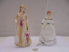 Two Royal Doulton figures - Coming of Age and Pretty Ladies Spring HN5321.