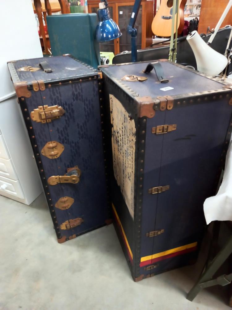 2 vintage travellers trunks COLLECT ONLY - Image 2 of 2