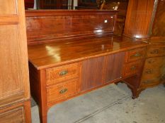 A mahogany sideboard. COLLECT ONLY.