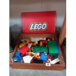 A large box of vintage Lego in a Lego box