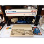 A boxed Commodore Amiga 500 etc(this was working when last used in 2016 and has been stored away