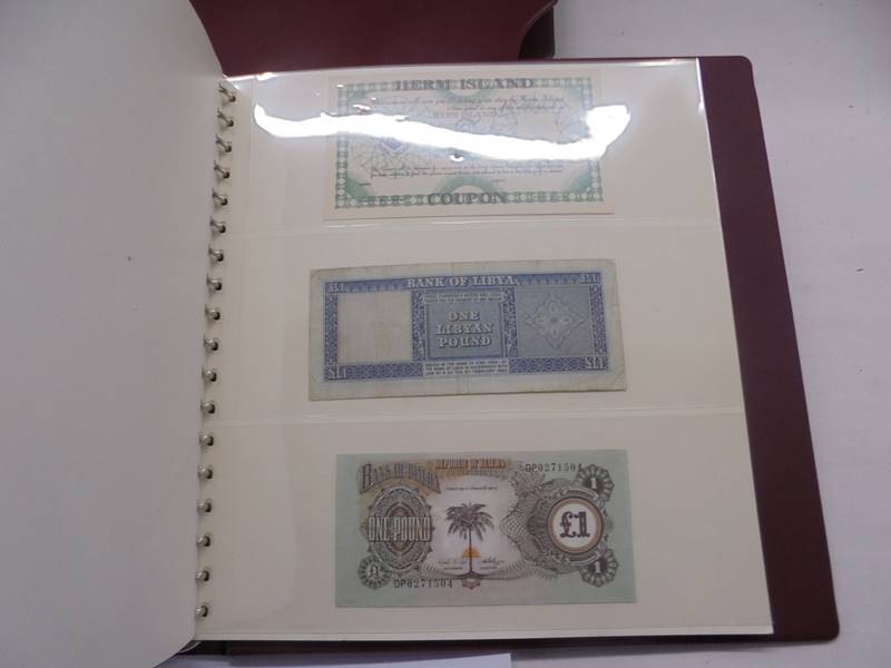 An excellent collection of world bank notes including UK, Asia, USA, Africa etc., 7 albums, - Image 41 of 75