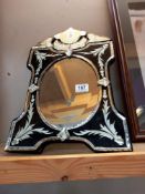 A gypsy style dressing table/wall hanging mirror COLLECT ONLY