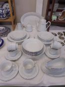 Approximately 33 pieces of 'Crown Ming' tea and dinnerware, COLLECT ONLY.