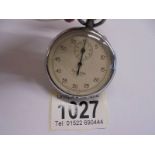 A Sekonda stop watch marked Zlatoust Watch Factory USSR.