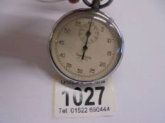 A Sekonda stop watch marked Zlatoust Watch Factory USSR.