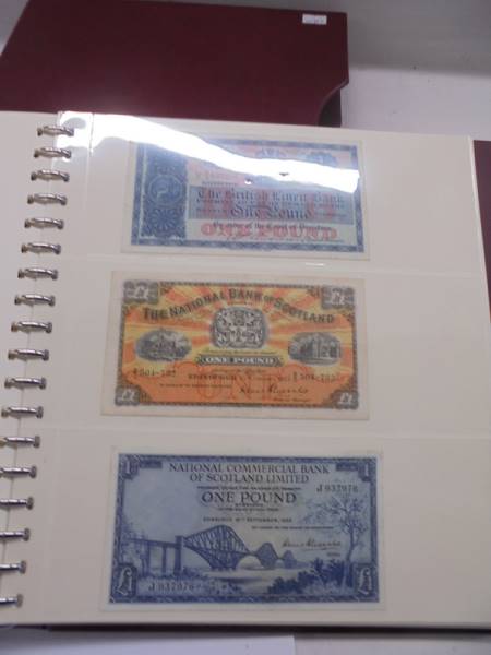 An excellent collection of world bank notes including UK, Asia, USA, Africa etc., 7 albums, - Image 37 of 75