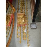 A quantity of gilt furniture fittings, COLLECT ONLY.