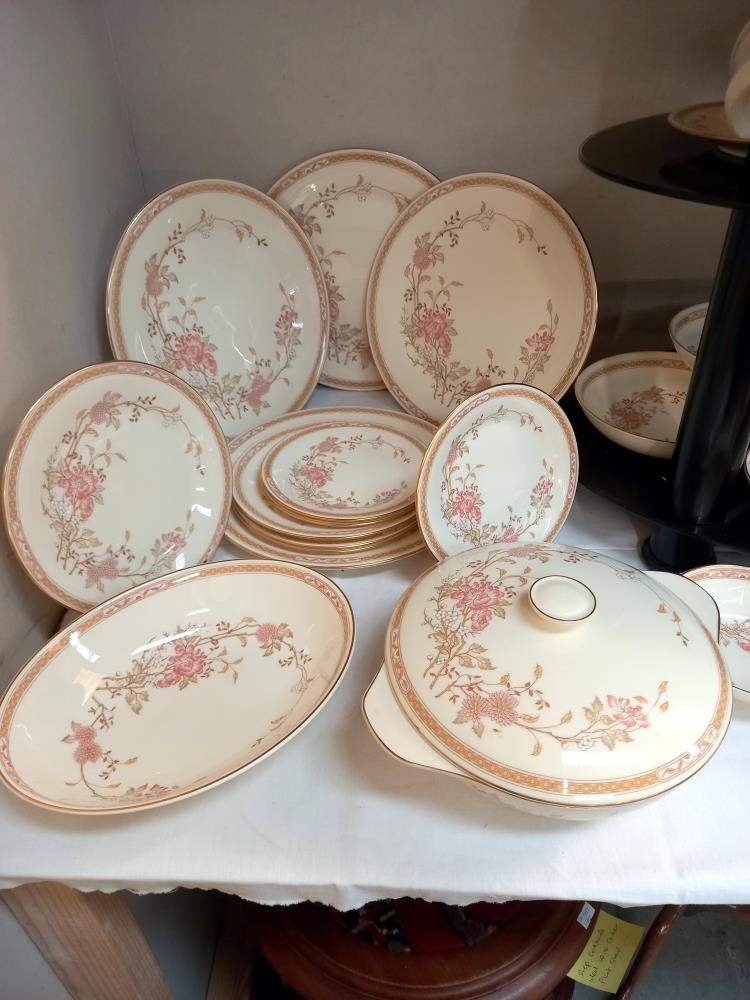 Approximately 65 pieces of 'Lisette' dinner set from the Romance collection by Royal Doulton COLLECT - Image 2 of 8