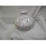 A large Denby Dauphine bulbous pottery vase COLLECT ONLY