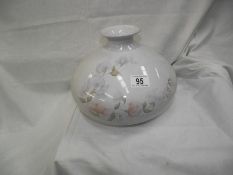 A large Denby Dauphine bulbous pottery vase COLLECT ONLY