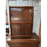 A 1950's record cabinet. COLLECT ONLY.