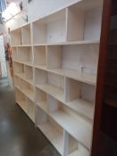 Two large sets of shelves, COLLECT ONLY.