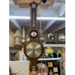 A Comitti Holborn aneroid banjo barometer