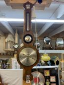 A Comitti Holborn aneroid banjo barometer