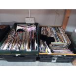 A quantity of 45rpm records (2 boxes) COLLECT ONLY
