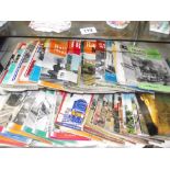 A good lot of railway magazines and trains illustratted etc