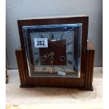 An art deco mantle clock COLLECT ONLY