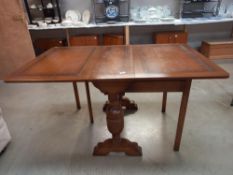 A mid 20c drop leaf table COLLECT ONLY