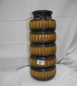 A tall West German vase 268-40 COLLECT ONLY