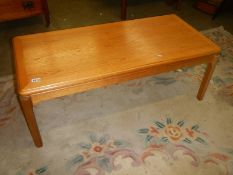 A good teak coffee table, COLLECT ONLY.