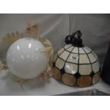 2 decorative ceiling lights COLLECT ONLY