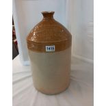 A 2 gallon stoneware flask for A C Simson Wine and Brandy Merchant 43 Craven Street Charing Cross