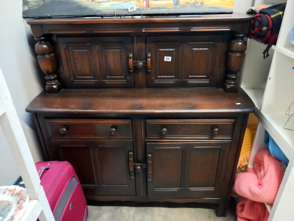 A 1950's oak buffet COLLECT ONLY