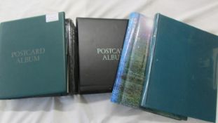 4 albums of postcards including modern Gainsborough, modern Saxilby, and modern Lincoln cards etc (