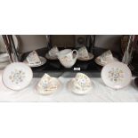 A 20 piece Shelley 'Enchantment' tea set COLLECT ONLY