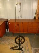 A 19/20th century cast iron dentists pedal drill, COLLECT ONLY.