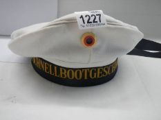 A Russian sailor's cap.