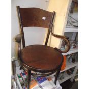 A Bentwood chair COLLECT ONLY