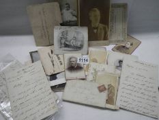 A mixed lot of old photographs.