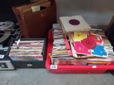 A quantity of 45rpm ^ 78rpm records COLLECT ONLY