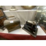 An Edison Gem Phonograph (missing horn and key)