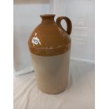 A 2 gallon stoneware flask A/F