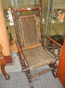 A child's American rocking chair, COLLECT ONLY.