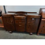 A 1950's oak sideboard, COLLECT ONLY.