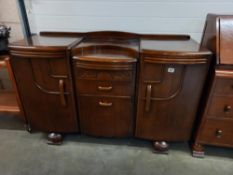 A 1950's oak sideboard, COLLECT ONLY.